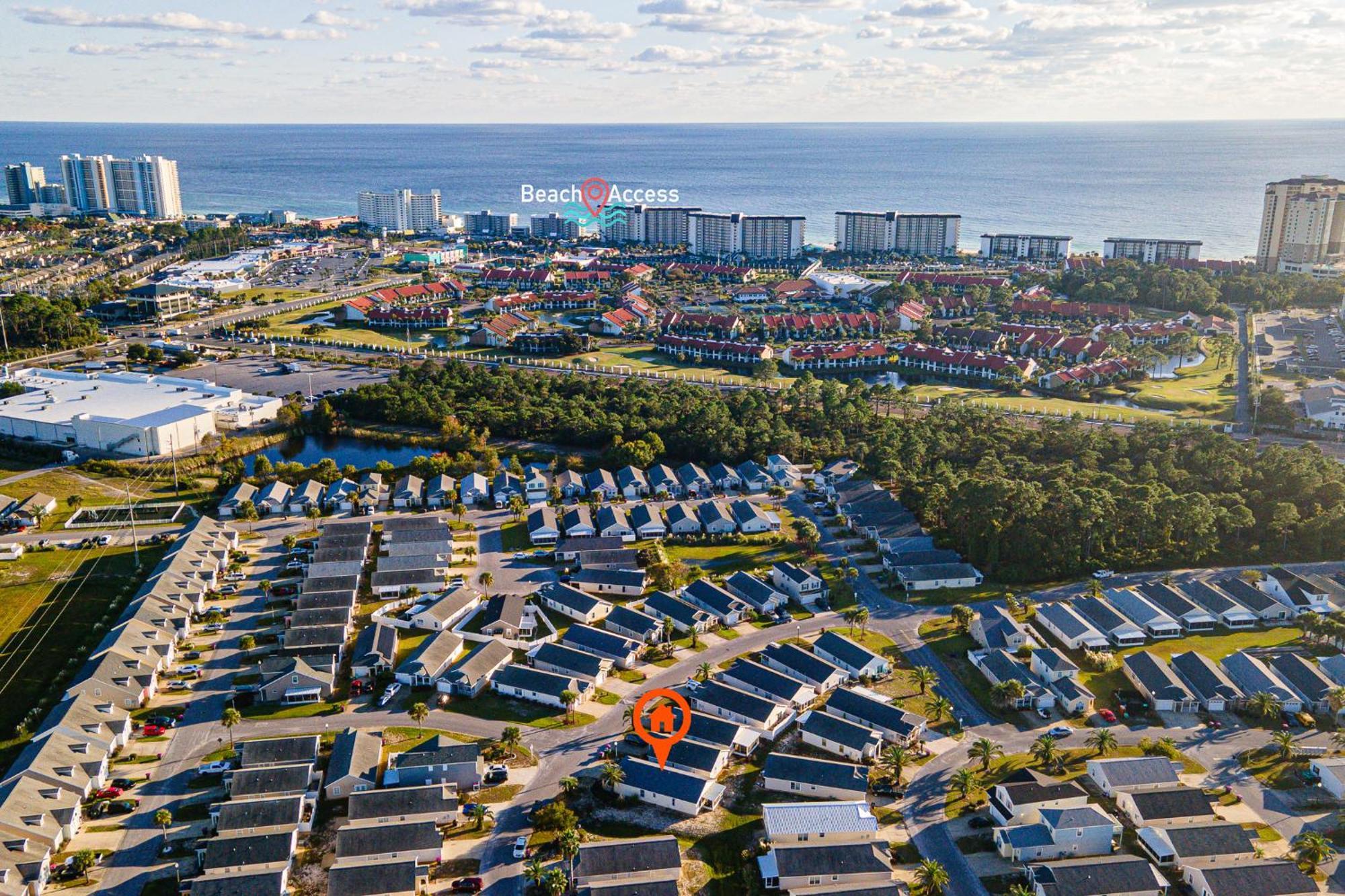 Palm Cove Vacation Home- One Level, Community Pool, Pet Friendly Panama City Beach Exterior foto